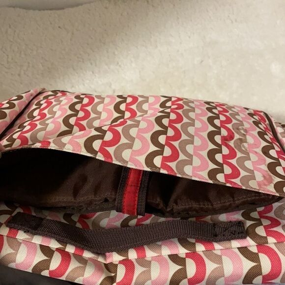 Skip Hop Pink and Brown Diaper Bag - Picture 5 of 11